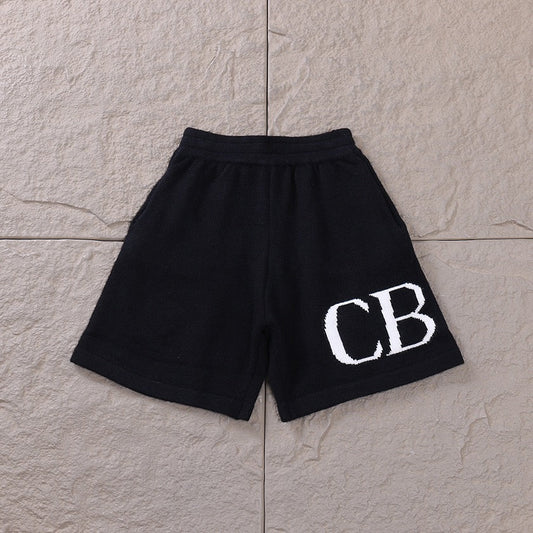 "C---Bb" Shorts Black